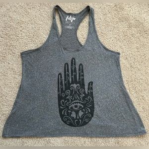 Tokyo Darling Gray Hand of Hamsa Tank